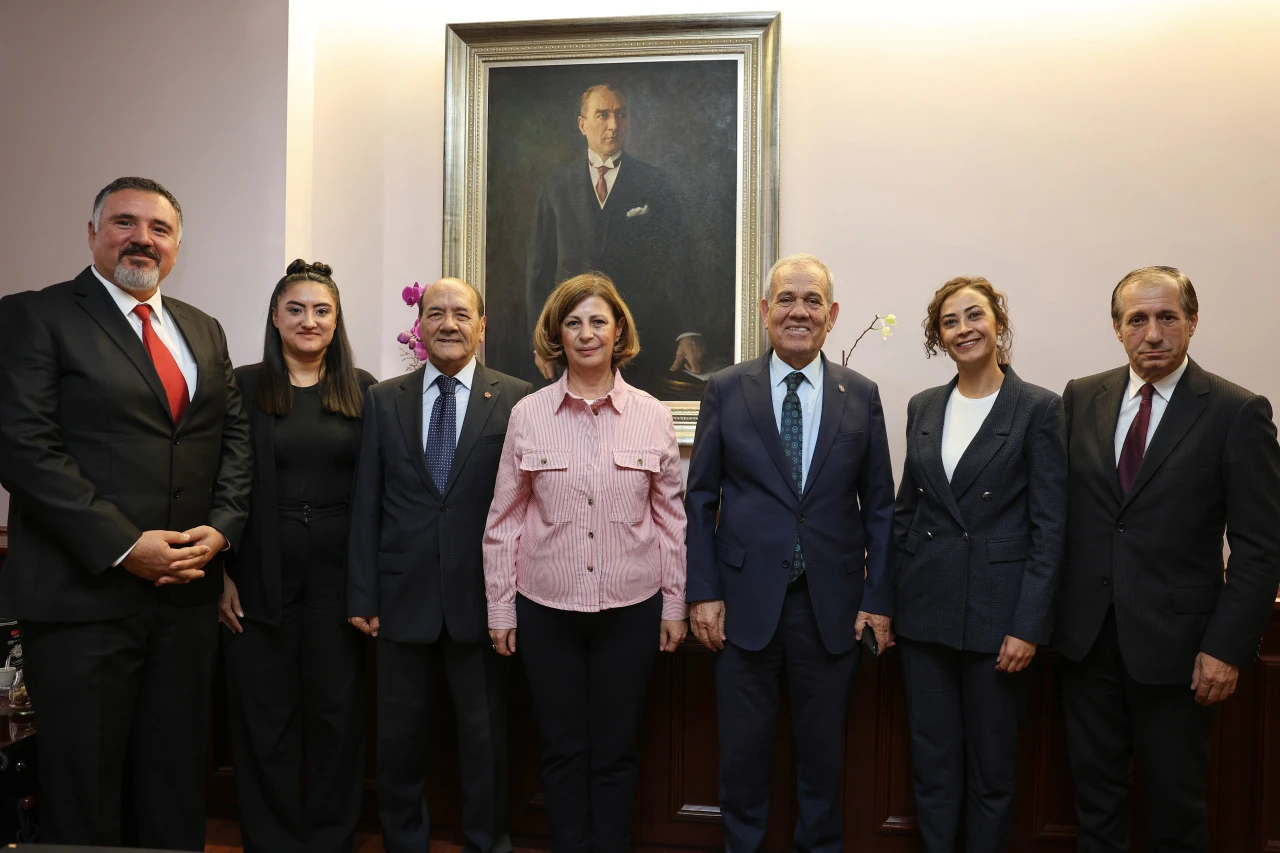 GAZETECİLER CEMİYETİ’NDEN BAŞKAN ÜNLÜCE’YE ZİYARET
