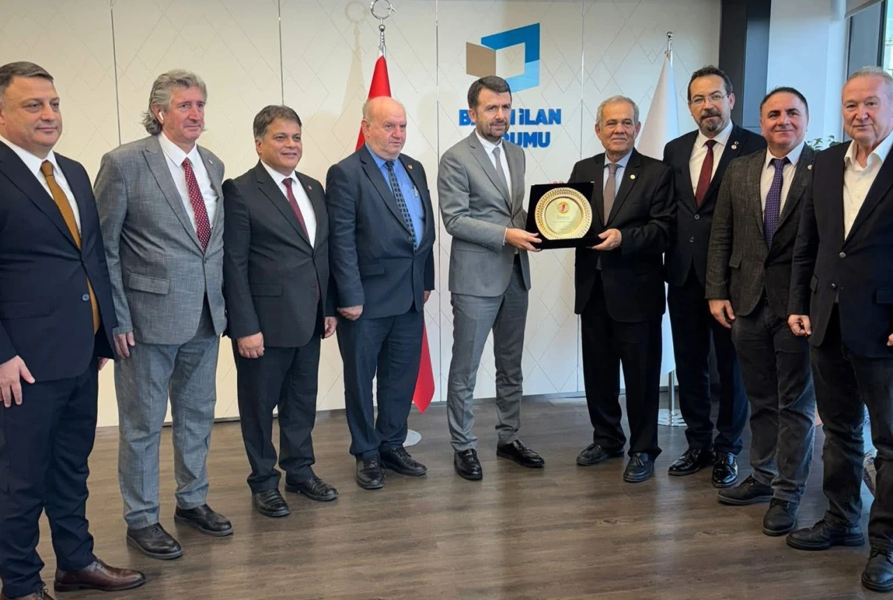 TGF HEYETİ BASIN İLAN KURUMU GENEL MÜDÜRÜ İLE GÖRÜŞTÜ