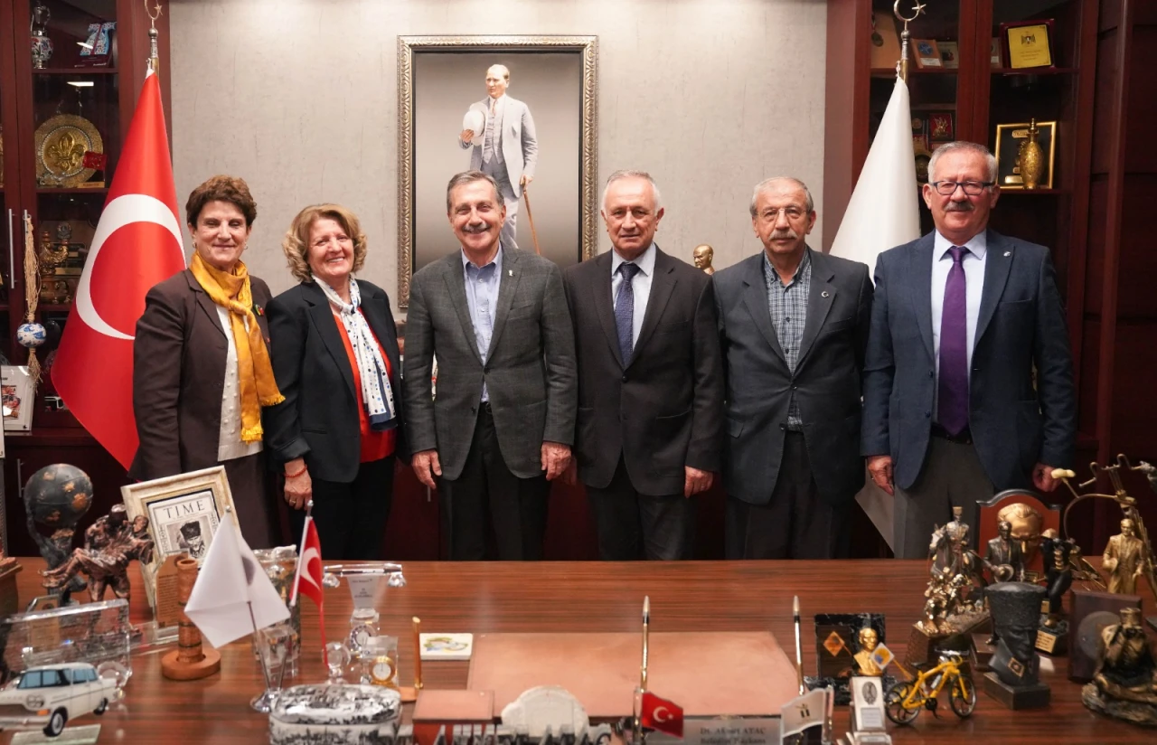 SAĞLIKLI YAŞ ALMA DERNEĞİ ATAÇ’I ZİYARET ETTİ