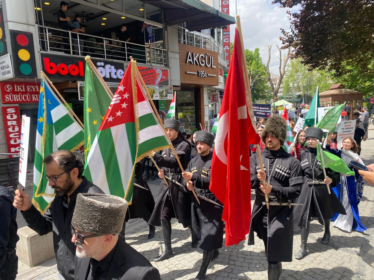 Çerkes Soykırımı'nın 161'inci yıl dönümünde Eskişehir’de anlamlı yürüyüş