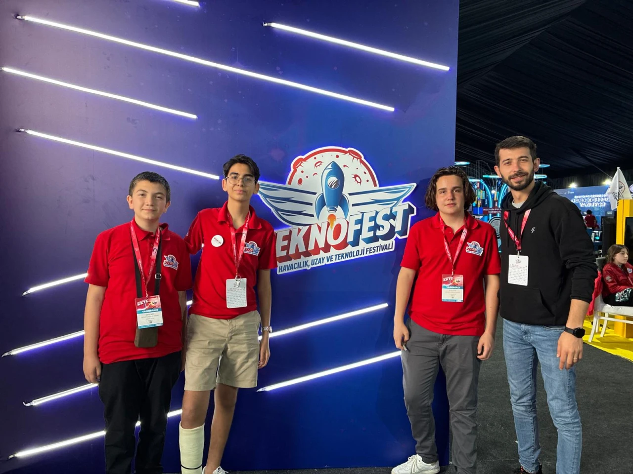 Çağdaş Okulları Uluslararası Teknofest’ten derece ile döndü