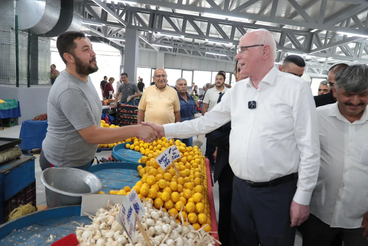 YENİKENT KAPALI PAZAR YERİ HİZMETE AÇILDI
