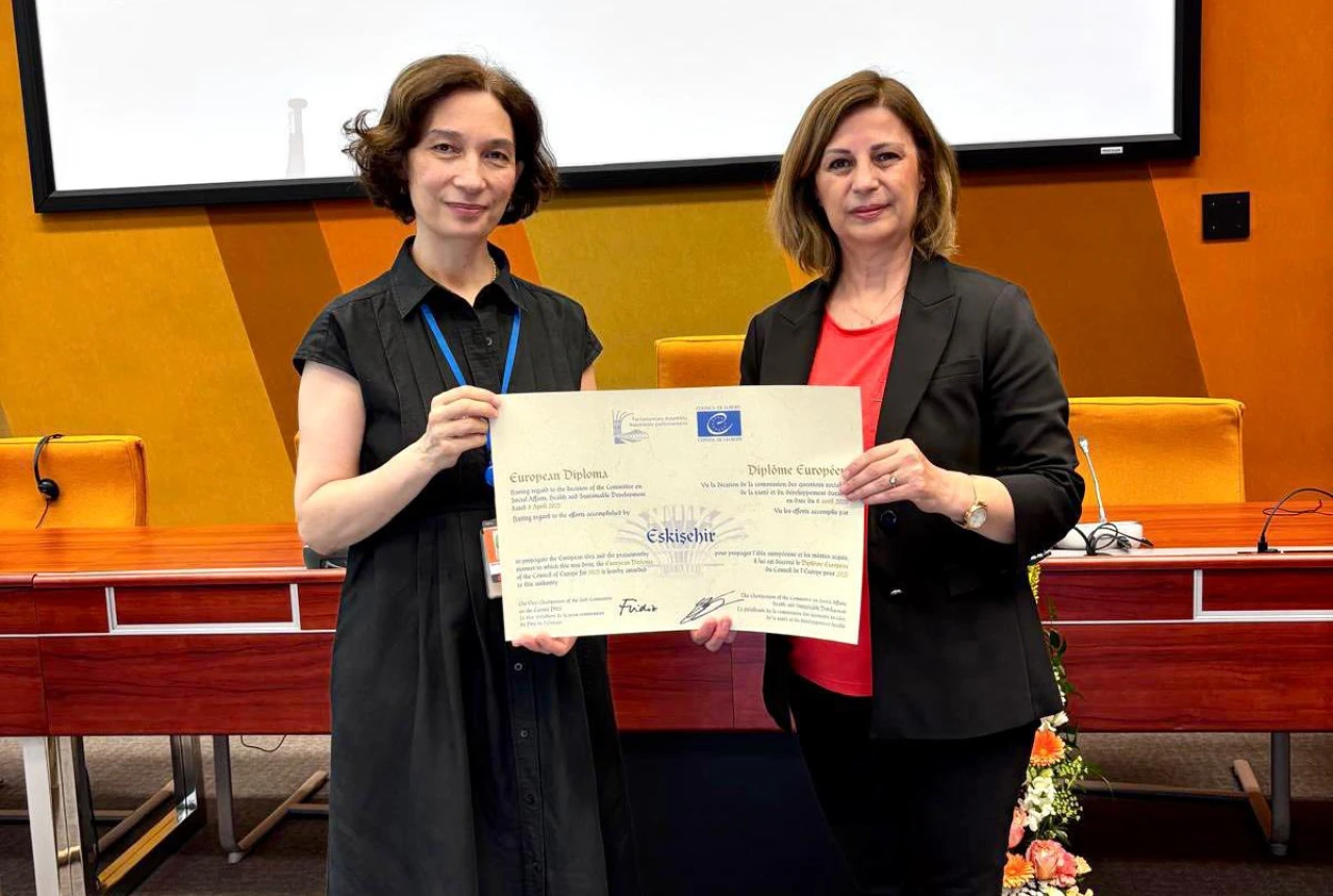 ESKİŞEHİR’E “2025 AVRUPA DİPLOMASI” ÖDÜLÜ