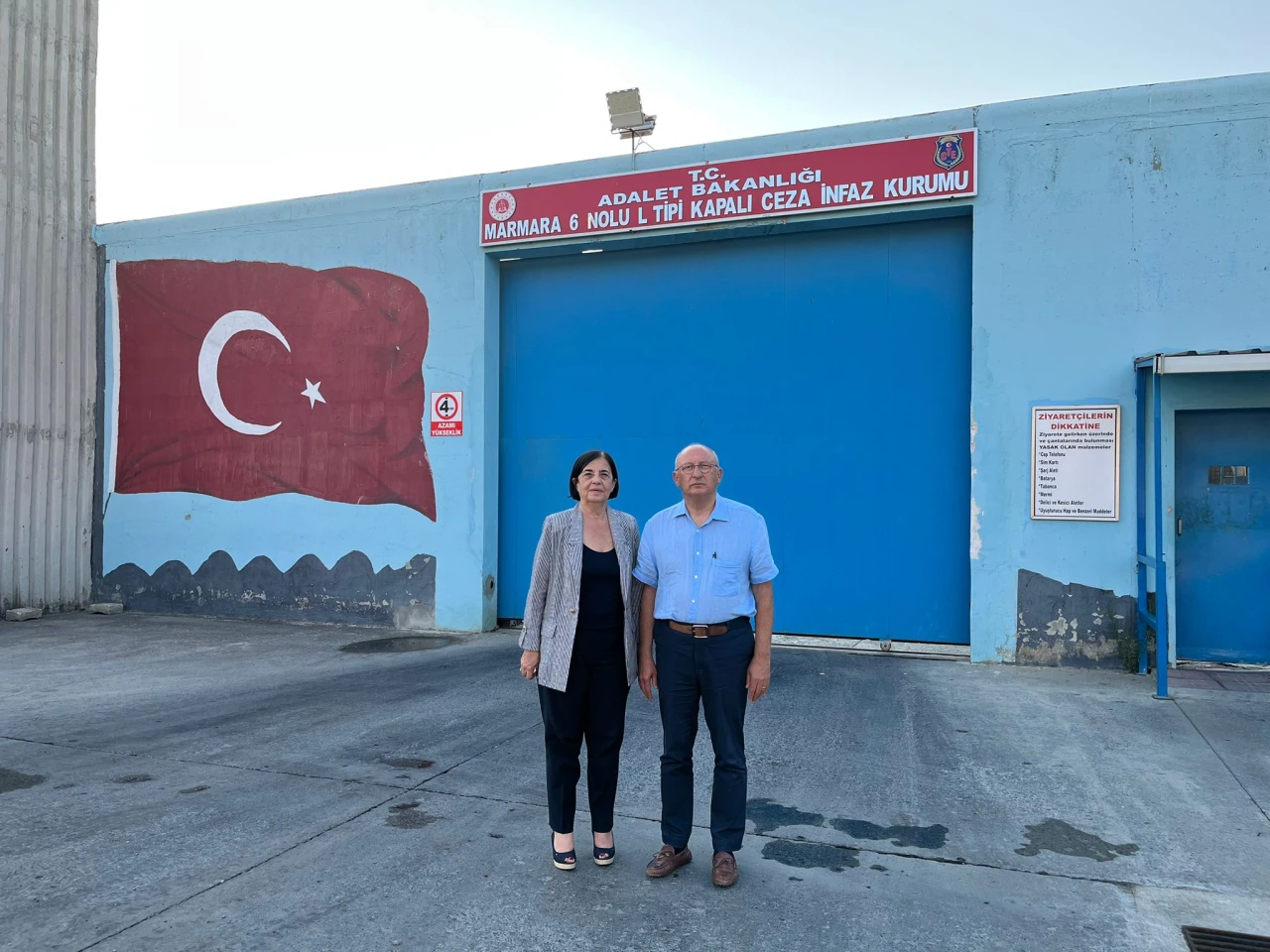 ÇAKIRÖZER VE SÜLLÜ TUTUKLU  BELEDİYE BAŞKANLARINI ZİYARET ETTİ