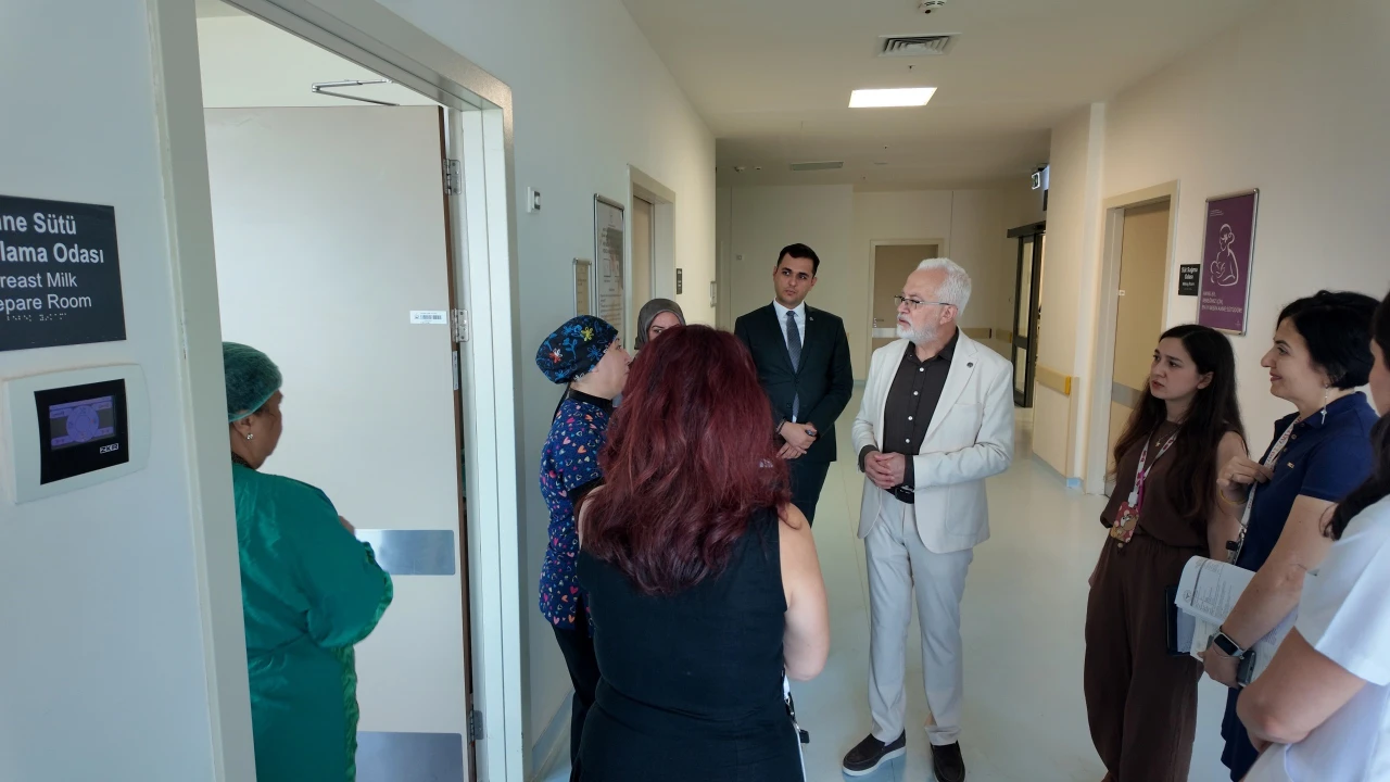 BİLDİRİCİ'DEN ŞEHİR HASTANESİNE ZİYARET