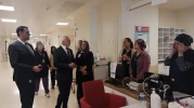 Eskişehir’in sağlık kahramanlarına anlamlı ziyaret