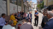 Başkan Subaşı yayalaştırma projesi için esnaf ve vatandaşın fikrini aldı