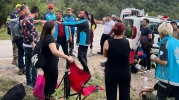 MİDİBÜS ŞARAMPOLE UÇTU 28 YARALI