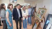 Başkan Ataç kadınların yılsonu sergi heyecanına ortak oldu