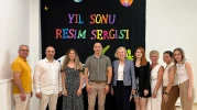 HAYALLER RENKLERLE BULUŞTU TUVALLERE TAŞTI