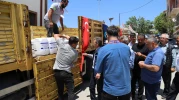 BÜYÜKŞEHİRDEN KİRAZ ÜRETİCİSİNE DON SONRASI CAN SUYU
