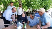 BAŞKAN GÜRHAN ALBAYRAK, SİVRİHİSAR’DA SAHA ÇALIŞMASI YAPTI