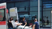 YKS'YE 2 GÜN BOYUNCA AMBULANSLA GİDİP GELDİ