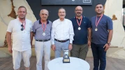 TAVLA TURNUVASI HEYECANINA BAŞKAN ATAÇ DA ORTAK OLDU