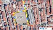 KURTULUŞ KAPALI PAZAR YERİ  İNŞAATI İÇİN TRAFİK DÜZENLEMESİ