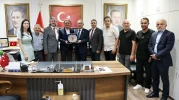 TGF heyetinden Zonguldak Belediyesi’ne ziyaret  BASININ TOPLUMSAL ROLÜNE DİKKAT ÇEKİLDİ