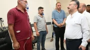 VALİ AKSOY YARALILARI ZİYARET ETTİ