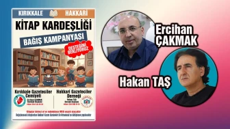 KIRIKKALE VE HAKKARİ GAZETECİLER CEMİYETLERİ'NDEN 'KİTAP KARDEŞLİĞİ'