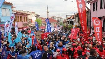 Eskişehir'de coşkulu 1 Mayıs