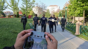 “Tertemiz Eskişehir”e drone ve kameralı destek