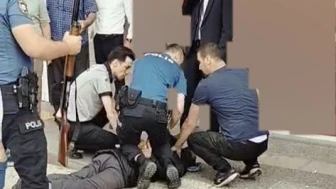 Kredi alamayınca tüfekle bankayı bastı