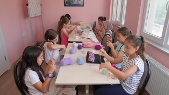 ÇOCUKLAR YAZ TATİLLERİNİ TEPEBAŞI’NDA VERİMLİ GEÇİRİYOR