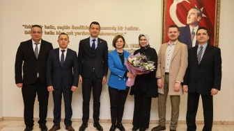 BAŞKAN ÜNLÜCE’YE BEHİÇ ERKİN TEŞEKKÜRÜ