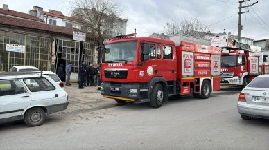 Eskişehir’de Oto Tamircisinde Patlayan Tüp Korkuttu