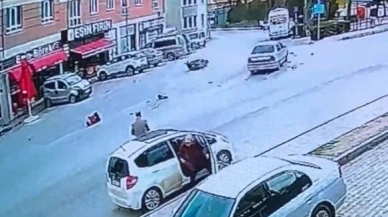 Eskişehir’de Ehliyetsiz Sürücü Motosiklete Çarpıp Kaçtı