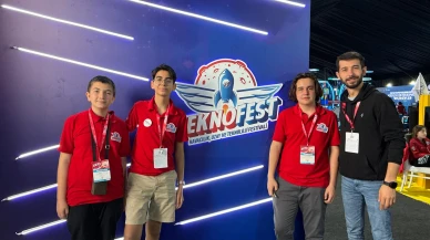 Çağdaş Okulları Uluslararası Teknofest’ten derece ile döndü