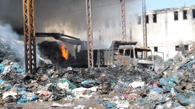 Çıkan yangın 8 saatte kontrol altına alındı
