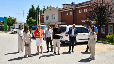Tepebaşı Belediyesi’nin projelerini incelediler