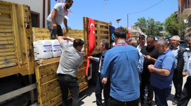 BÜYÜKŞEHİRDEN KİRAZ ÜRETİCİSİNE DON SONRASI CAN SUYU