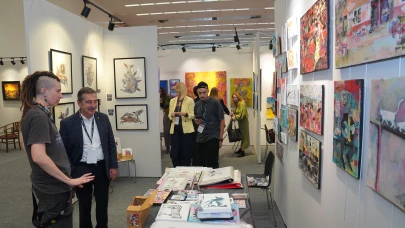 TEPEBAŞIBELEDİYESİ’NİN ESERLERİ ARTNOUVA SANAT FUARI’NDA SERGİLENİYOR