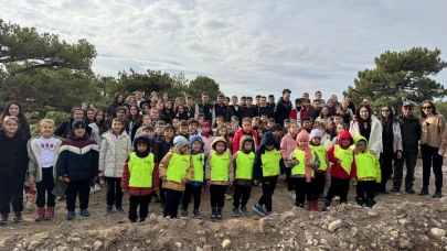 ŞEHİR KOLEJİ MİNİKLERİ FİDAN DİKTİ