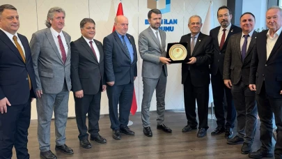 TGF HEYETİ BASIN İLAN KURUMU GENEL MÜDÜRÜ İLE GÖRÜŞTÜ