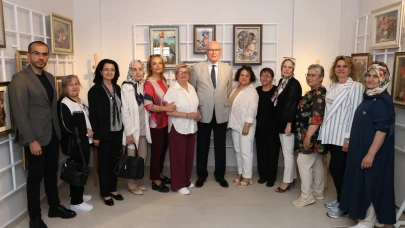 Kağıt Rölyef Sergisi Odunpazarı’nda açıldı