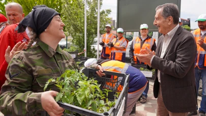 Vatandaşların emekleriyle fideler ürüne dönüşecek