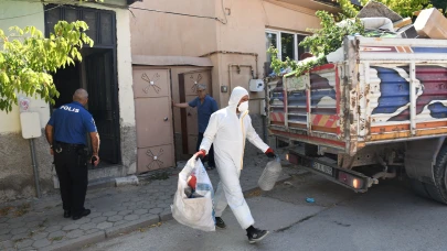 "ÇÖP EV"DEN 2.6 TON ÇÖP ÇIKTI