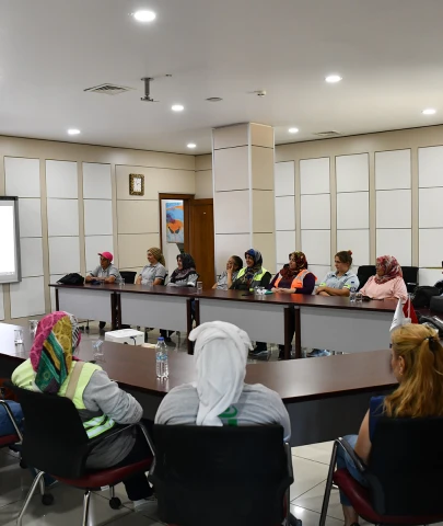 KADIN PERSONELE EĞİTİM VERİLDİ