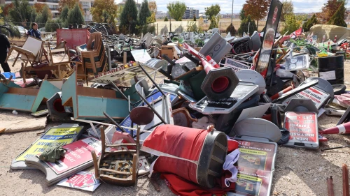 ODUNPAZARI’NDA KALDIRIM İŞGALLERİNE İZİN VERİLMEYECEK