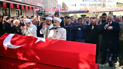 ŞEHİDİMİZİ GÖZYAŞLARIYLA UĞURLADIK