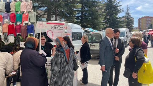 KETEM Çarşamba Pazarı’nda stant kurdu
