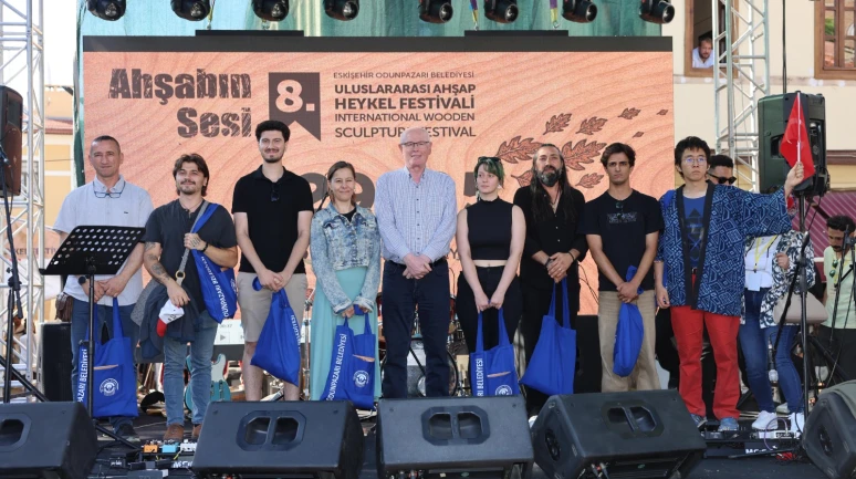 Odunpazarı’nda Ahşabın Sesi Yükseliyor  8. ULUSLARARASI AHŞAP HEYKEL FESTİVALİ BAŞLADI