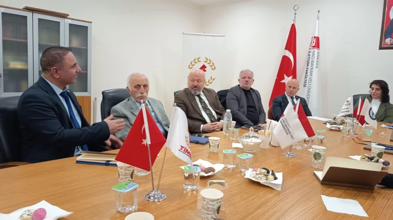 TGF HEYETİ MEDYA MESLEK BİRLİĞİ PROJESİNE KATILDI