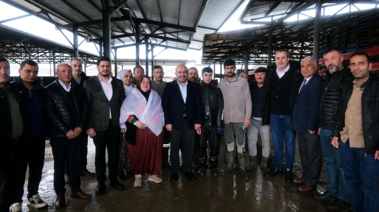 AK PARTİ’DEN ZEYNEP BAŞKANA DESTEK ZİYARETİ